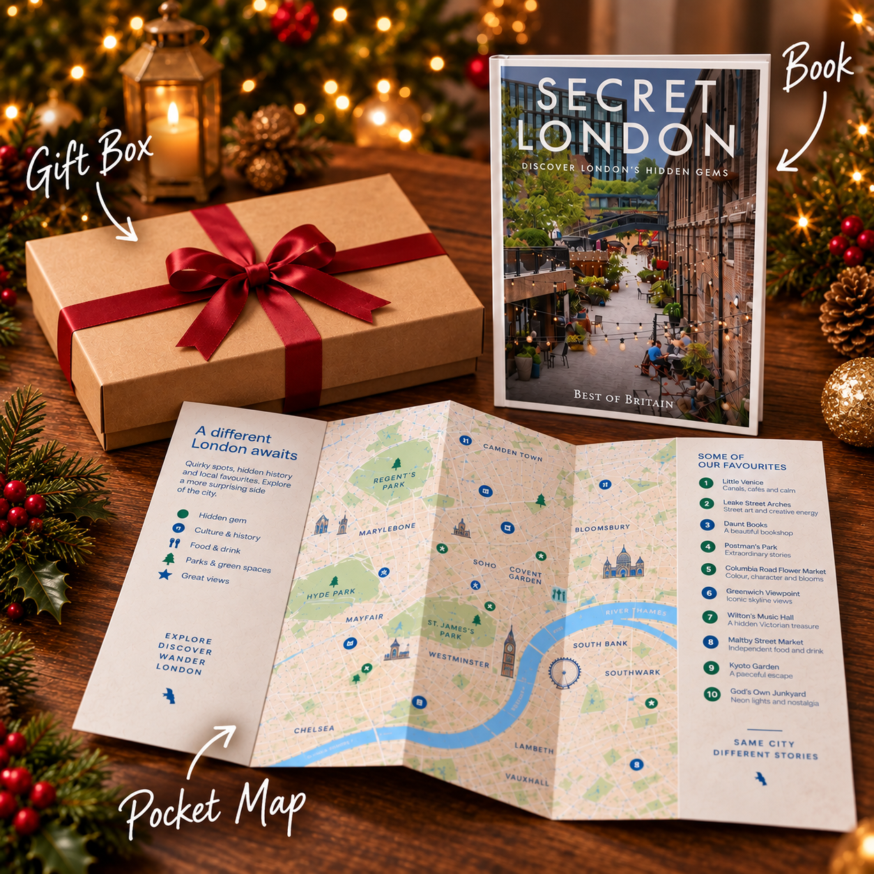 Secret London + Map